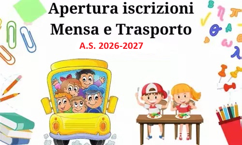 Mensa e Trasporto scolastico - Anno 2026/2027